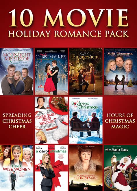 Best Buy 10 Movie Holiday Romance Pack 3 Discs Dvd