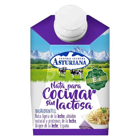 Central Lechera Asturiana Nata líquida sin lactosa para ...