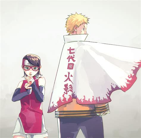 Sarada And Naruto Uchiha Sarada Fan Art Fanpop Page