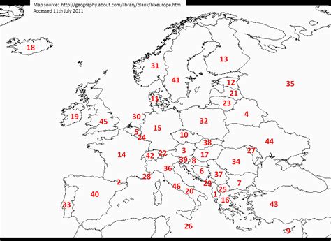 Map Of Europe Quiz Game Secretmuseum