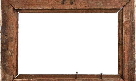 Rustic Wood Frame Png Free Transparent Png Download Pngkey