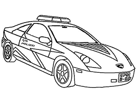 Polizeiauto ausmalbilder ultra coloring pages : Ausmalbild Polizei Porsche | Kinder Ausmalbilder