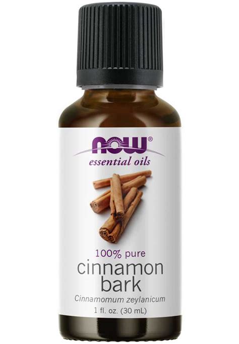 Now Essential Oils Cinnamon Bark Oil Supplement First