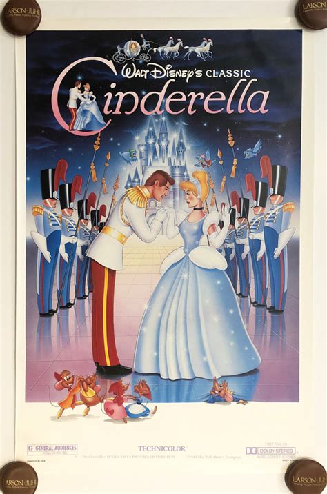 Cinderella Walt Disney Classic One Sheet Poster Id