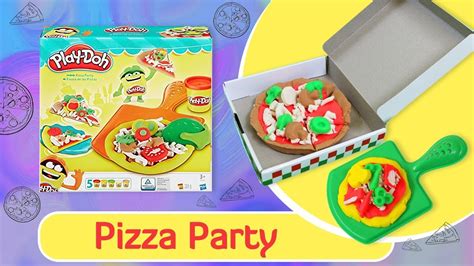 Play Doh Pizza Party Unboxing Toypedia Youtube