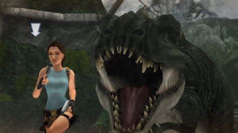 Lara Croft Vs The T Rex Otosection