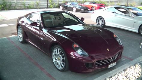 Maybe you would like to learn more about one of these? Dark red Ferrari 599 - YouTube