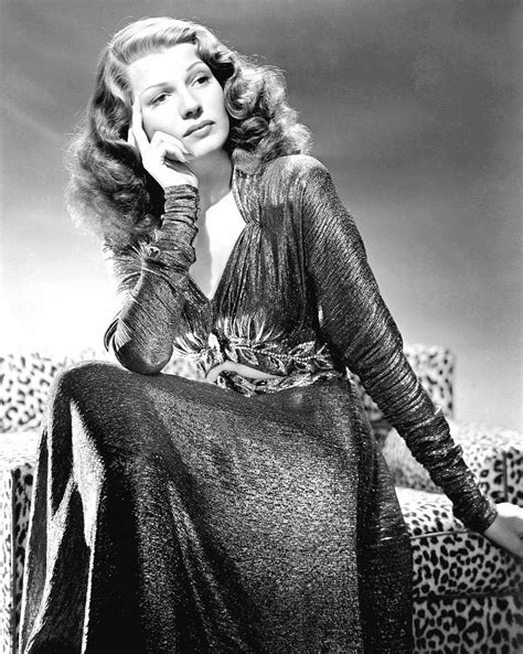 rita hayworth wearing a gown by robert kalloch 1940 rita hayworth hollywood hollywood glam