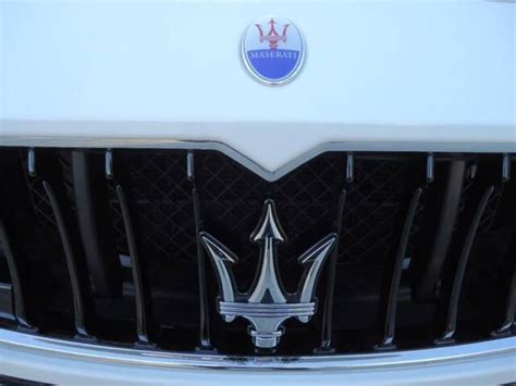 Maserati Granturismo Quatrroporte Ghibli Front Bumper Emblem Badge For Sale Online Ebay