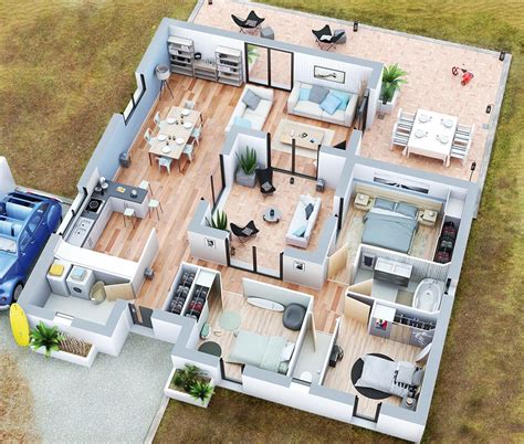 Maison Moderne Les Sims 4 Idées De Décoration