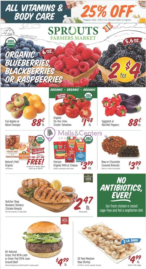 Sprouts Farmers Market Weekly Ad Valid From 01062021 To 01122021