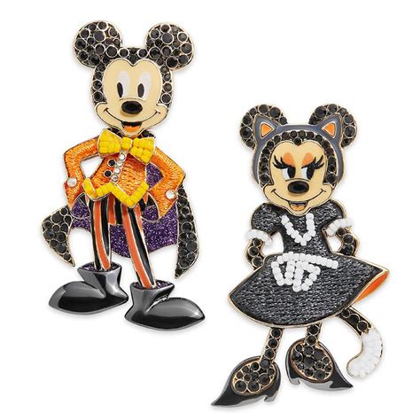 Disney Earrings By Baublebar Mickey And Minnie Mouse Halloween