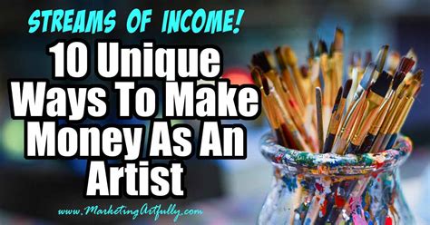 10 Unique Ways To Make Money As An Artist Laptrinhx News