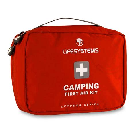 Lifesystems Camping First Aid Kit Red Bikeinn