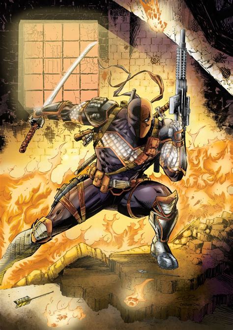 Deathstroke Colors By Crisstianocruz With Images Deathstroke