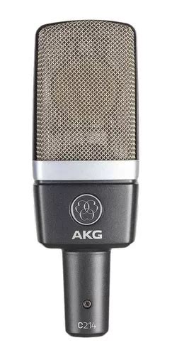 Micrófono Akg C214 Condensador Cardioide Color Gris Mercadolibre