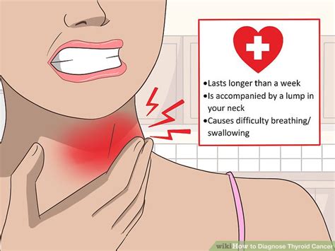 If swelling or tenderness occurs as a result of an external injury to the neck, it is most likely not a tumor. How to Diagnose Thyroid Cancer (with Pictures) - wikiHow
