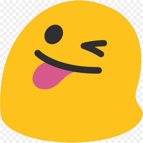 Emoji Wink Emoticon Smiley Face Tongue Png Download 10001000