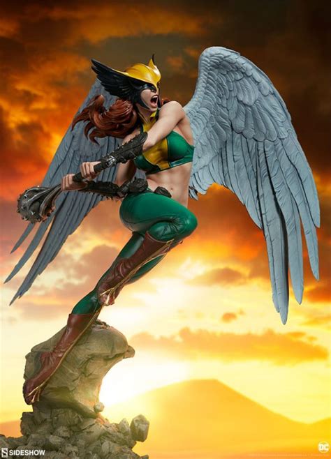 Hawkgirl Gets A Premium Format Dc Comics Collectibles Figure