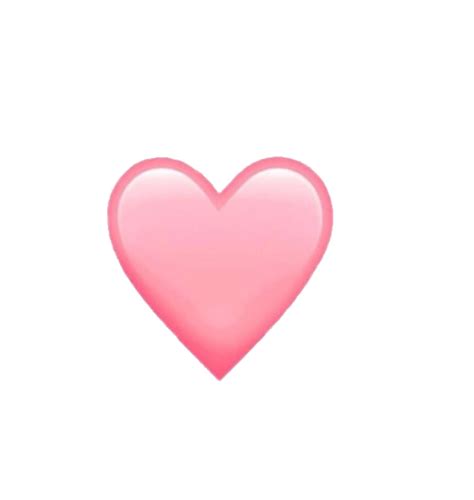 Aesthetic Pink Heart Emoji Transparent Largest Wallpaper