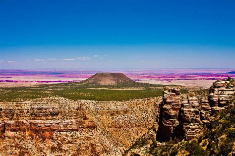 Amazing Landscape In Grand Canyon National Parkarizonausa Stock Image