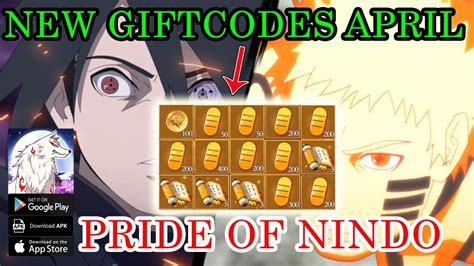 Pride Of Nindo New Giftcodes April Naruto Idle Rpg Pride Of