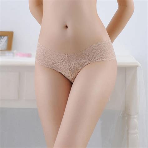 Women S See Through Lace Panties Underwear Thongs Lingerie Briefs