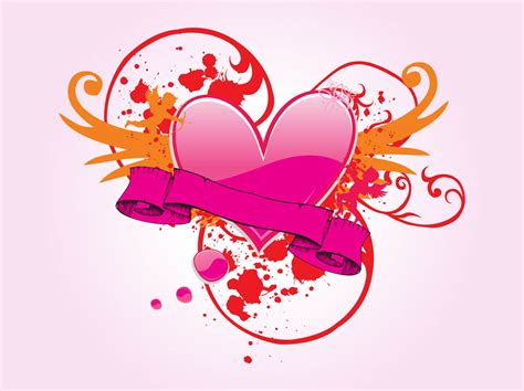 Valentines Heart Design Vector Art And Graphics