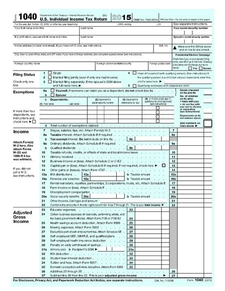 Go to www.irs.gov/form1040 for instructions and the latest information. Form_1040,_2015.pdf - IEEE Technology and Society