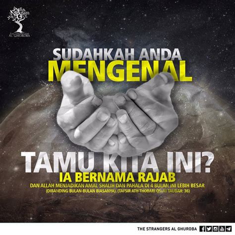 قول عائشة رضي الله عنها لمن سألها iya ustadnya bener juga, puasa itu kewajiban, dan mengandung pahala, jika melakukan dosa yg tidak membatalkan puasa hanya menyebabkan berkurangnya pahala dan. Bulan Rajab pahala dan dosa dilipat gandakan | Foto Dakwah