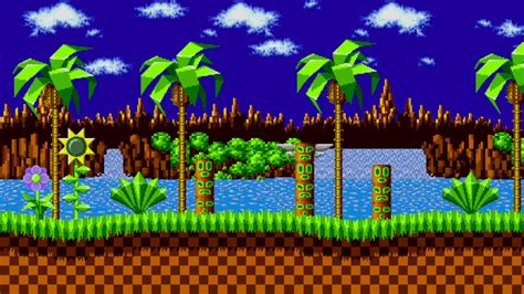 Sonic Mania Background Green Hill Zone Green Hill Zone Expanded By