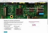 Pictures of Raspberry Pi Hosting