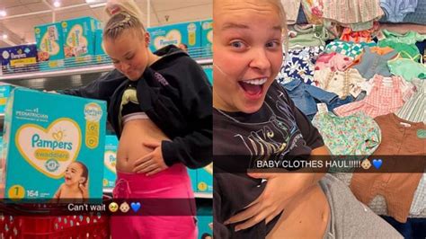 Why Is Jojo Siwa Buying Baby Clothes Snapchat Pregnancy Bait Stories