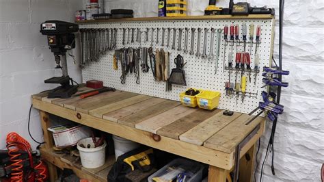 Pegboard Build For The Workbench Youtube