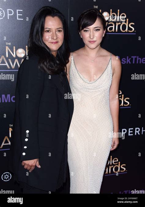 Zelda Williams Marsha Garces Attending The The Rd Annual Noble Awards Stock Photo Alamy
