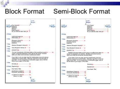 Sample Semi Block Letter Sample Semi Block Layout It Is Wise To
