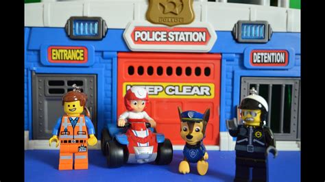 Paw Patrol Police Station Lego Bad Cop Take Over Lego Emmet Chase