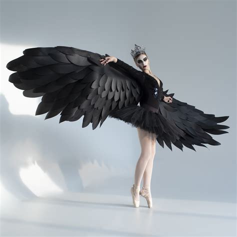 Black Swan Costume Wings