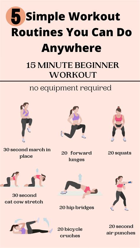 5 Simple Workout Routines You Can Do Anywhere Artofit