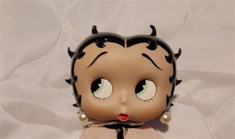 Betty Boop Doll With Porcelain Head Signed By Syd Hap Kfsfs