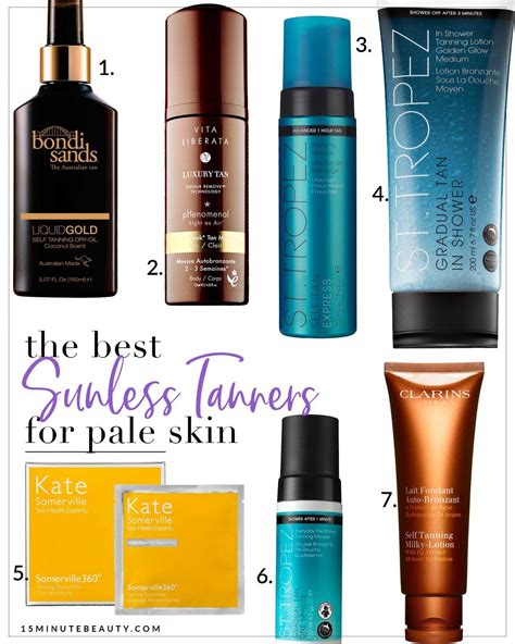 The Best Sunless Tanners For Pale Skin Artofit