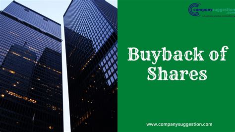 Buy Back Of Shares Mca Company Suggestion