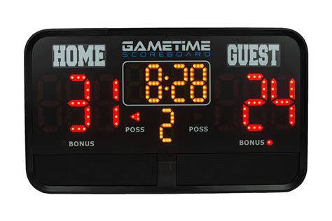 Gametime Portable Electronic Scoreboard Gametime Scoreboard