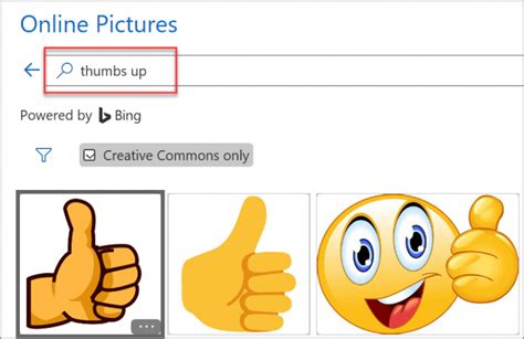 Thumbs Up Emoji Outlook Shortcut 👍 Mail Smartly