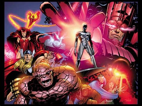 Marvel Fantastic Four And Avengers Vs Galactus Danesxe Flickr