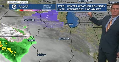 Metro Detroit Forecast Rain And Snow Tuesday After 2 Pm