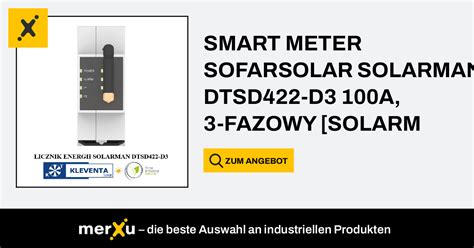 Sofar Solar Smart Meter Sofarsolar Solarman Dtsd D A Fazowy