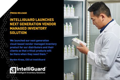 Intelliguard Launches Next Generation Vendor Managed Inventory Solution