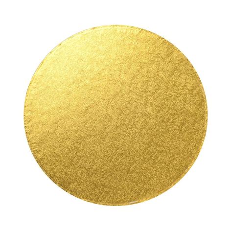 Gold Round Cake Boardsdrums Professional Quality Food Safe