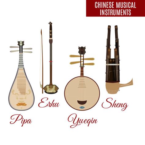 Chinese Instrument Illustrations Royalty Free Vector Graphics And Clip
